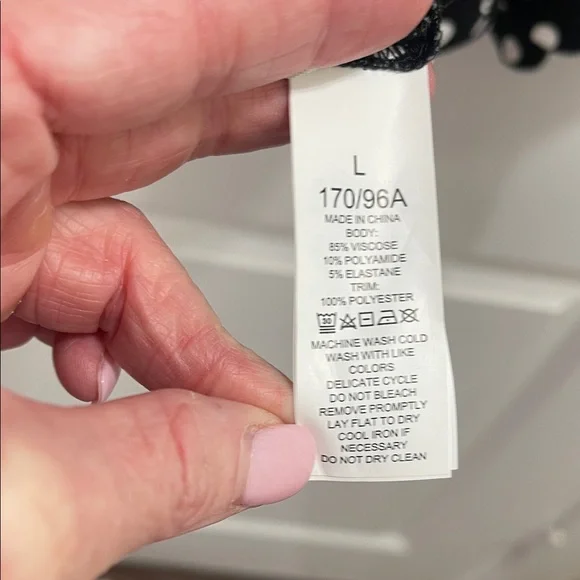 Kate spade dress sz large Polka Dot Black and White Dress - Picture 4 of 8